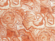 Quilting Cotton Logs Orange Yellow