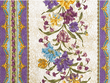 Floral Quilting Cotton on Cream D