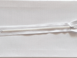 10 Pack 9.5 Zipper White Off White