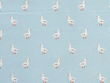 Quilting Cotton Seagull on Light Blue
