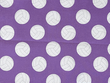 Novelty Quilting Cotton Balls on Purple