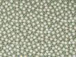 Daisy Flower Quilting Cotton on Green