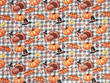 Pumpkins On Gingham Quilting Cotton