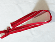 Swarovski Austrian Zipper Crystal/Red (24")