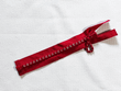 Swarovski Austrian Zipper Crystal/Red (7.5")