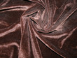 Stretch Velvet Brown