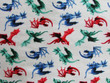 Printed Flannel Dragon 214