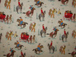Novelty-Quilting-Cotton- Cowboys and Indians 134D