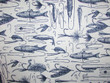 Printed Flannel Fish 12F