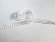 Picot White Elastic 0.50 inch