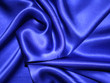 Silk Charmeuse Satin Blue B