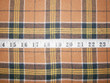 Flannel Plaid Face Side Brown Black White