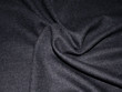 Wool Flannel Suiting Dark Grey