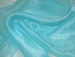 Organza Fabric Aqua