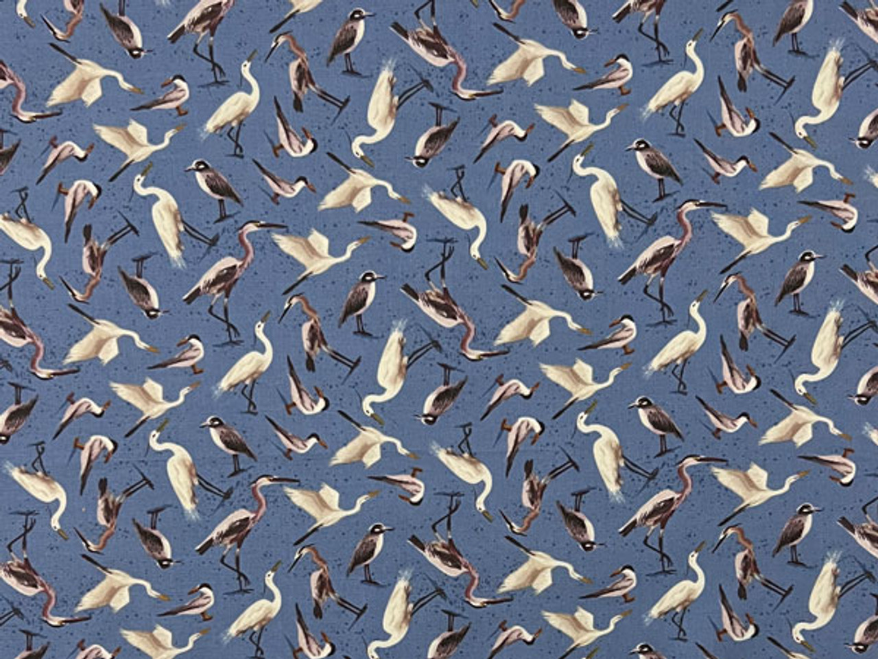 Quilting Fabrics Heron Birds - fabric fabric