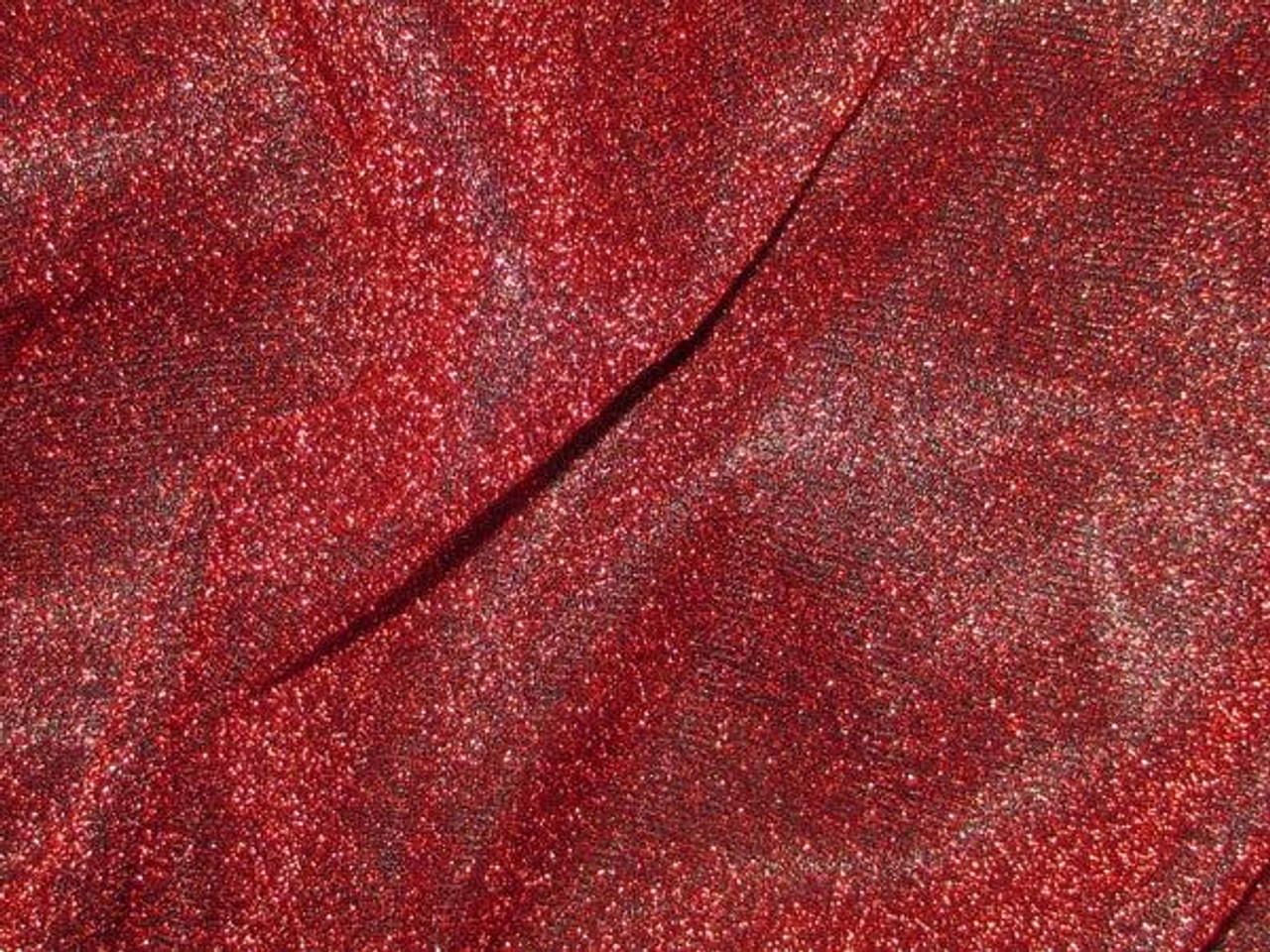 Stretch Shiny Red - fabric fabric