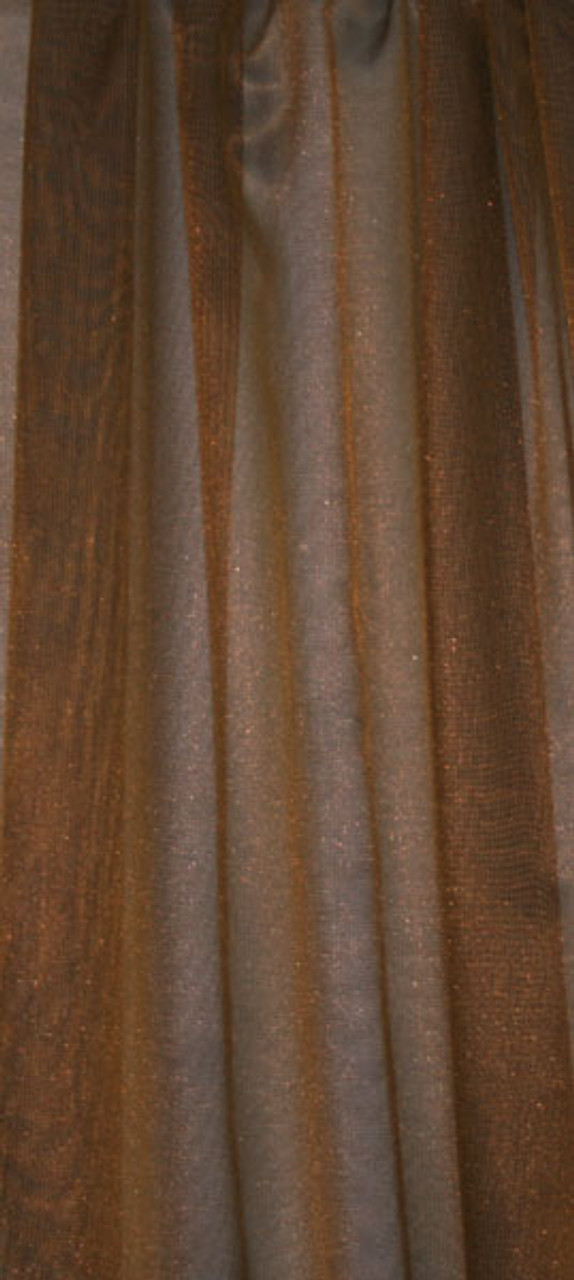 Drapery Sheer Brown 30 fabric fabric