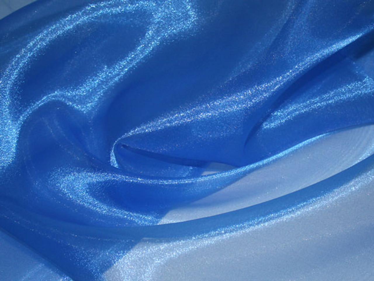 Royal Blue Silk Charmeuse Fabric -  Canada