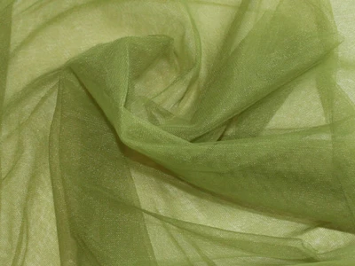 Matte Tulle Olive Green