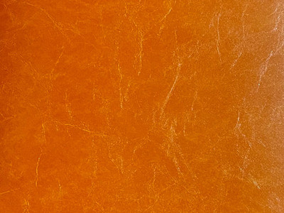 Faux Leather Fabric Apricot Orange