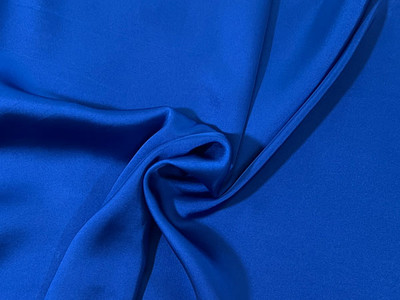 10 Yards of Charmeuse Satin Royal Blue