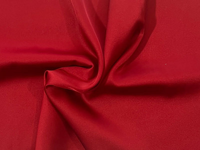 10 Yards of Charmeuse Satin Scarlet Red