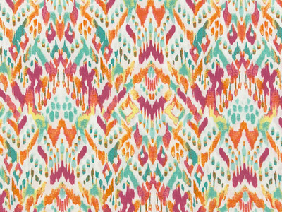 Printed Outdoor Abstract on White