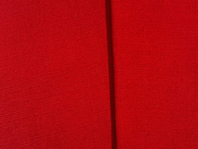 Cotton Canvas Crimson Red