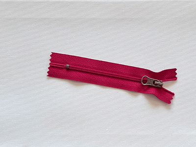 5'' Zipper Red