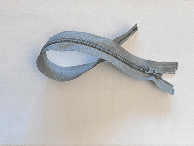 9'' Zipper Grey