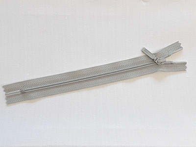 8'' Zipper Grey