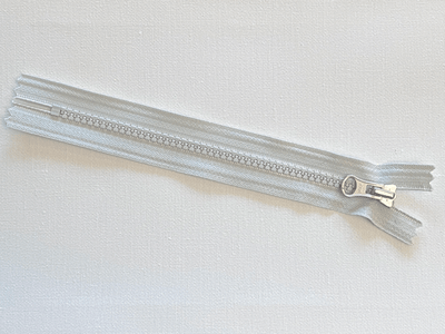 7'' Zipper Light Grey