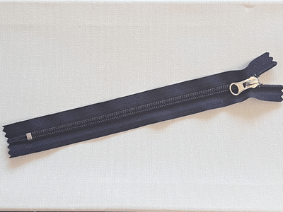 10 Pack 7'' Zipper Navy