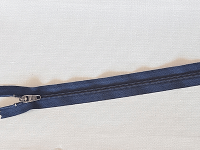 10 Pack 10.5 Zipper Midnight Blue