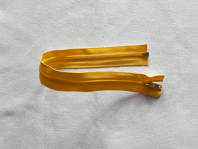 10 Pack 16'' Zipper Yellow