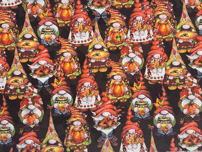Thanksgiving Gnomes Quilting Cotton