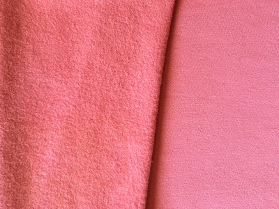 20 Yards of Cotton Fleece Rose