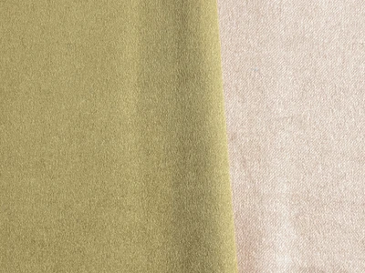Reversible Two Tone Melton Dijon Beige