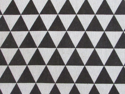 Printed Cotton Linen Geometric 15C