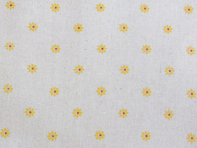 Printed Cotton Linen Floral 22C