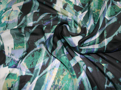 Printed Silk Chiffon E