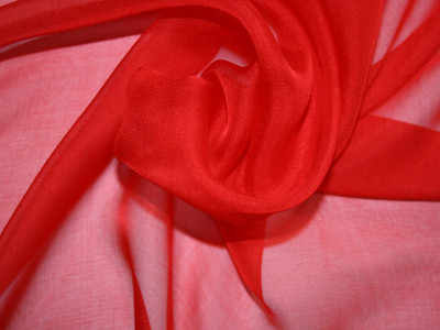 Silk Red - fabric fabric