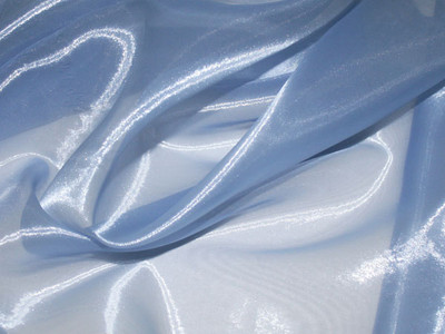 Organza Fabric Blue F
