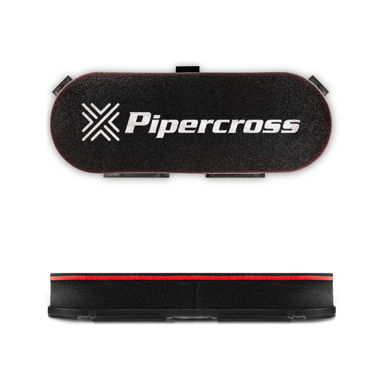 Pipercross Competition Car Air Filter D-Shaped C6002