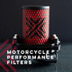 Pipercross Motorcycle Air Filter Round MPX004