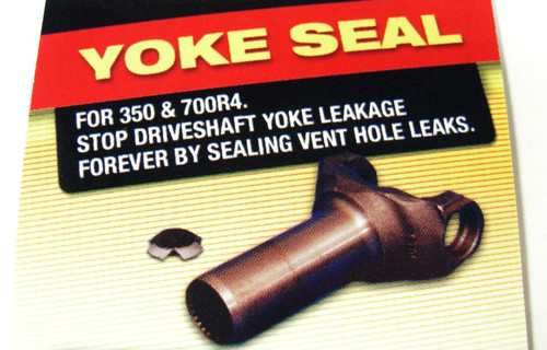 TH350 700R4 OUTPUT SHAFT SEALING KIT Plug Seal & Stop Yolk Yoke Drive Line Leak