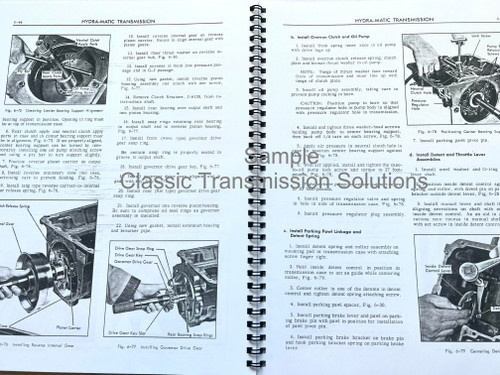 Jetaway Rebuild Overhaul Manual Sample Page 1