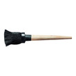 Short Handled Black Tar Brush FSC