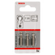 Bosch 2607001615 Extra Hard T25 Screwdriver Bits 25mm (Pack Of 3)