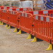 Frontier® 2m Blow Moulded Road Traffic Barrier - Orange